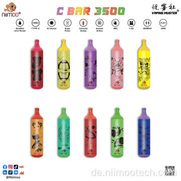 C Bar E Zigarette 3500 Puffs